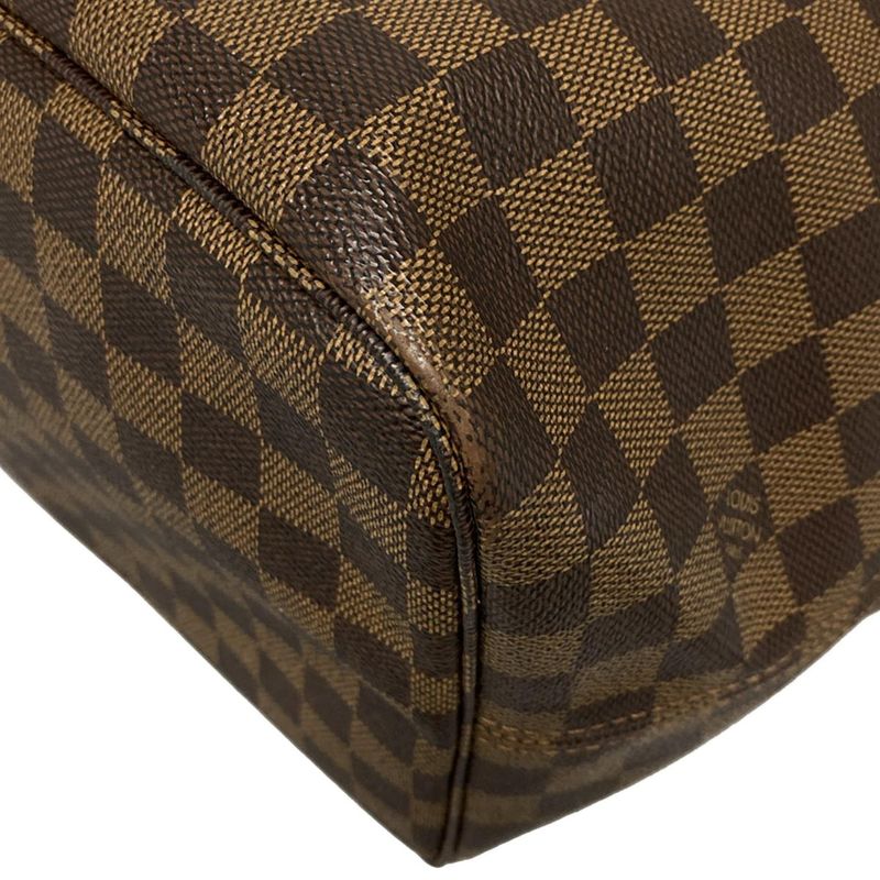Louis Vuitton Damier Neverfull GM N41357 Ebène Tote Bag