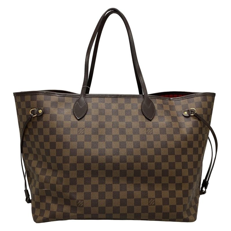 Louis Vuitton Damier Neverfull GM N41357 Ebène Tote Bag
