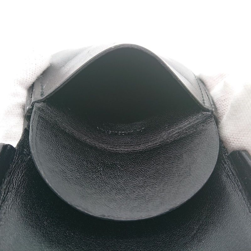 Cartier Pasha Line Coin Purse Coin Case Black With Box For Gift