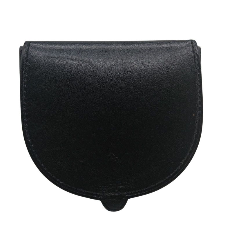 Cartier Pasha Line Coin Purse Coin Case Black With Box For Gift