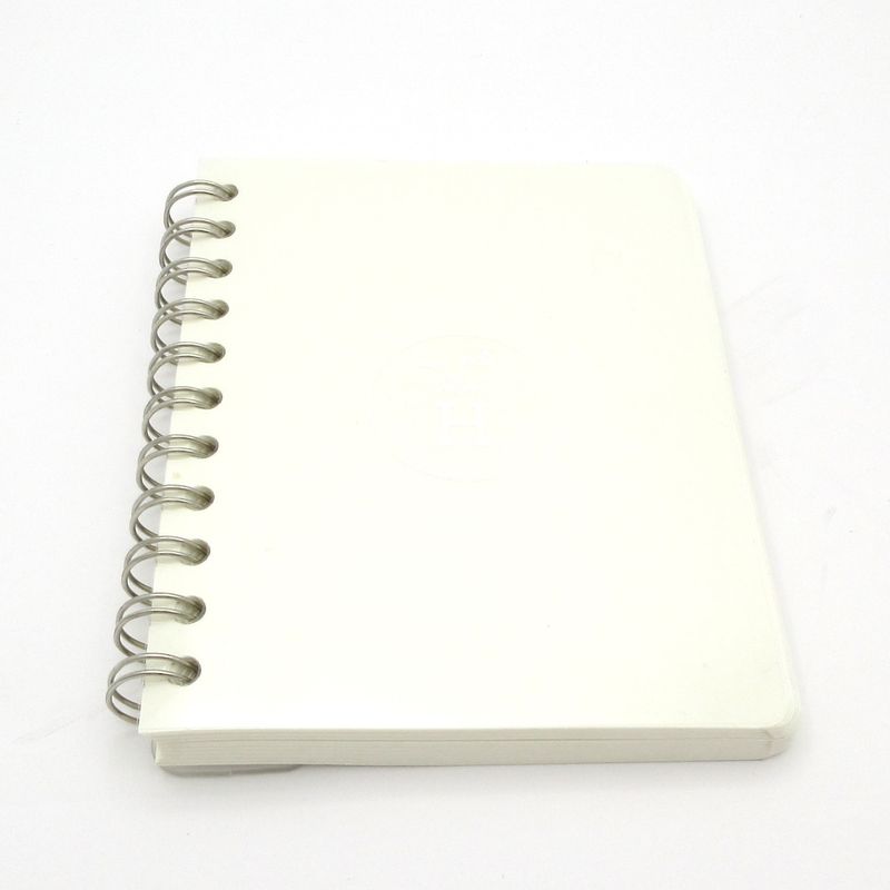 Hermes Notebook Ulysse PM Blue Jean Silver Hardware