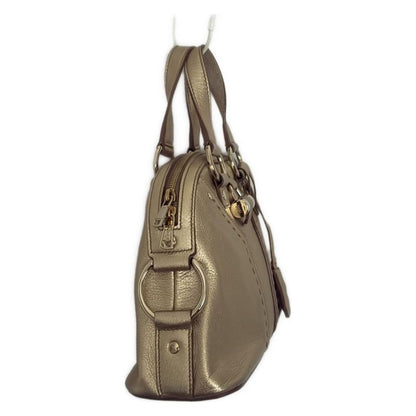 Yvessaint Laurent Rivegauche (ysl) Handbag Muse Bag 160950 Gold Leather