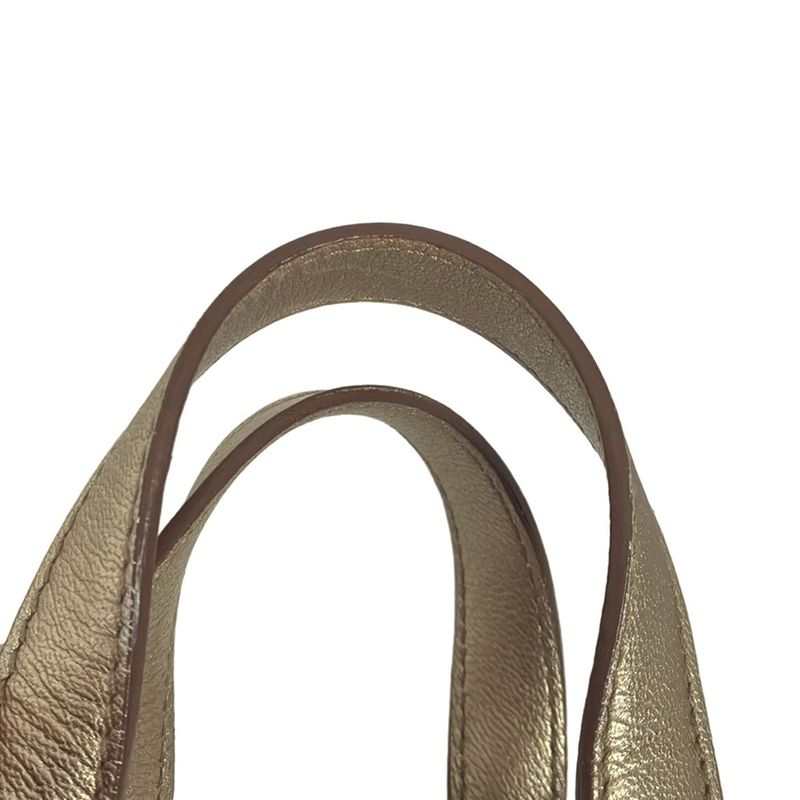 Yvessaint Laurent Rivegauche (ysl) Handbag Muse Bag 160950 Gold Leather