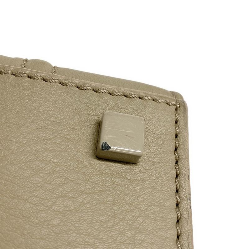 Celine Tote Bag Luggage Small Square Phantom Beige Leather