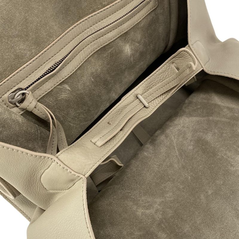 Celine Tote Bag Luggage Small Square Phantom Beige Leather