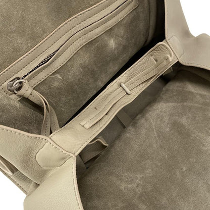 Celine Tote Bag Luggage Small Square Phantom Beige Leather