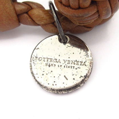 Bottega Veneta Bracelet Intrecciato Leather Brown