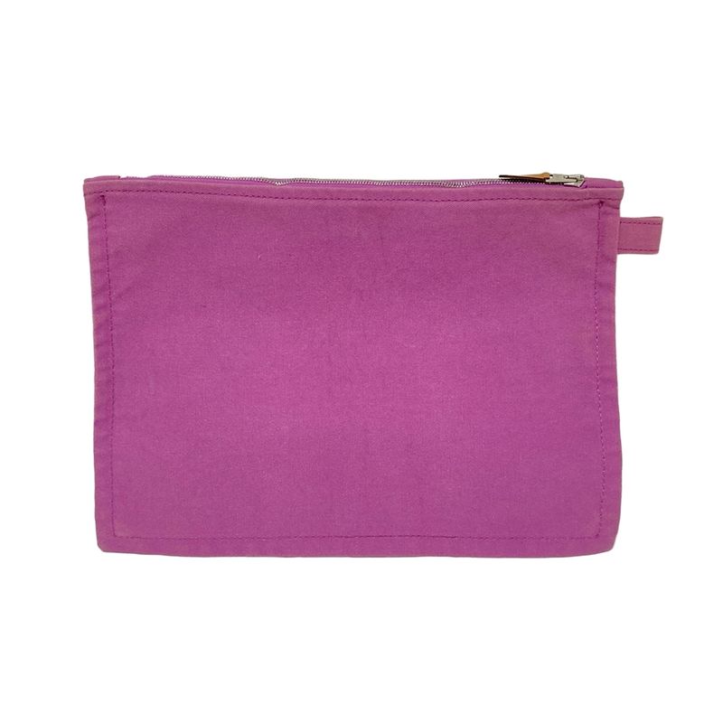 Hermes Pouch Bora Purple Pouch Set Of Three