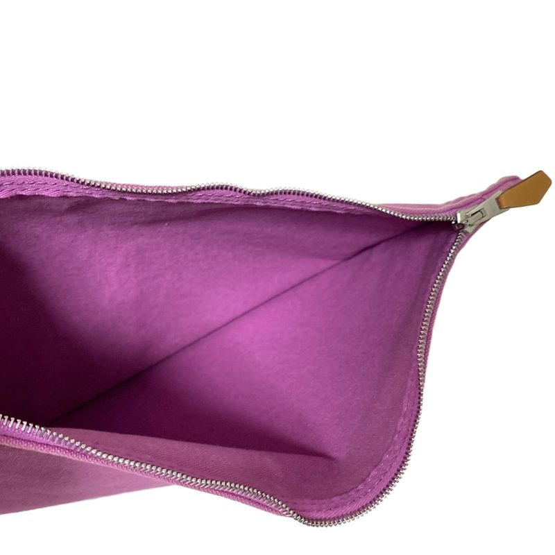 Hermes Pouch Bora Purple Pouch Set Of Three