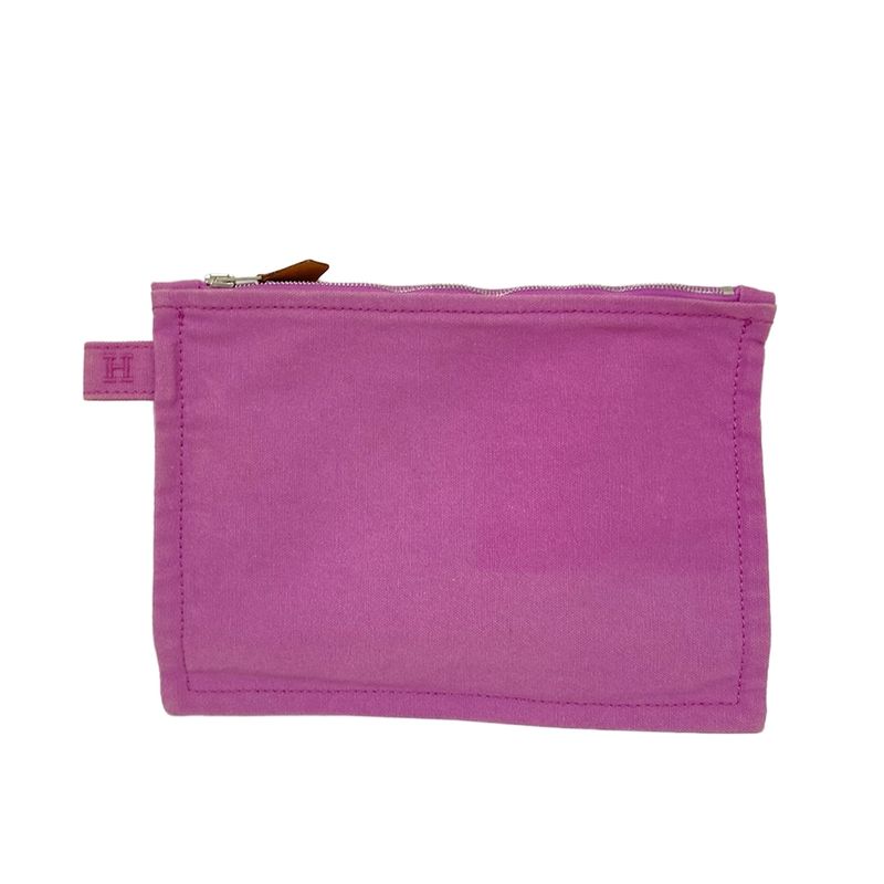 Hermes Pouch Bora Purple Pouch Set Of Three