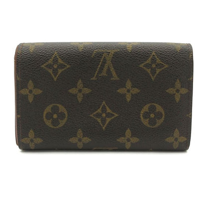 Louis Vuitton Monogram Porte Monet Bier Trésor M61730 Leather