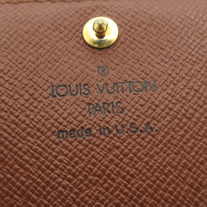 Louis Vuitton Monogram Porte Monet Bier Trésor M61730 Leather