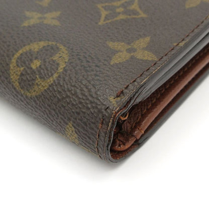Louis Vuitton Monogram Porte Monet Bier Trésor M61730 Leather