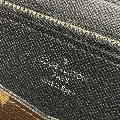Louis Vuitton Long Wallet Monogram Macassar Zippy XL M61506 Monogram Macassar