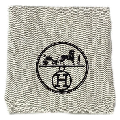 Hermes Handbag In The Loop 18 Etoupe Silver Hardware