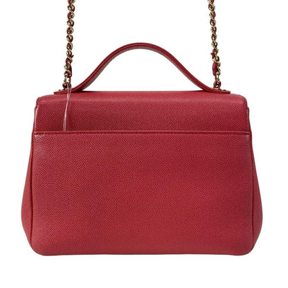 Chanel Shoulder Bag Business Affinity Small/matelasse /small Top Handle Flap