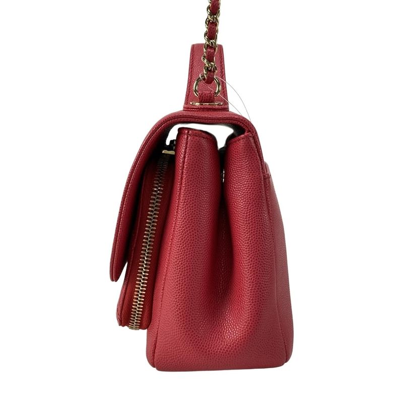 Chanel Shoulder Bag Business Affinity Small/matelasse /small Top Handle Flap