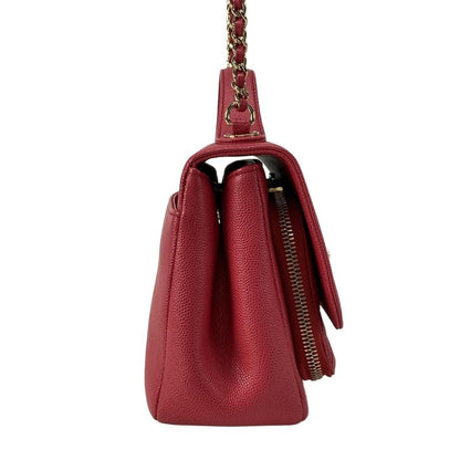 Chanel Shoulder Bag Business Affinity Small/matelasse /small Top Handle Flap