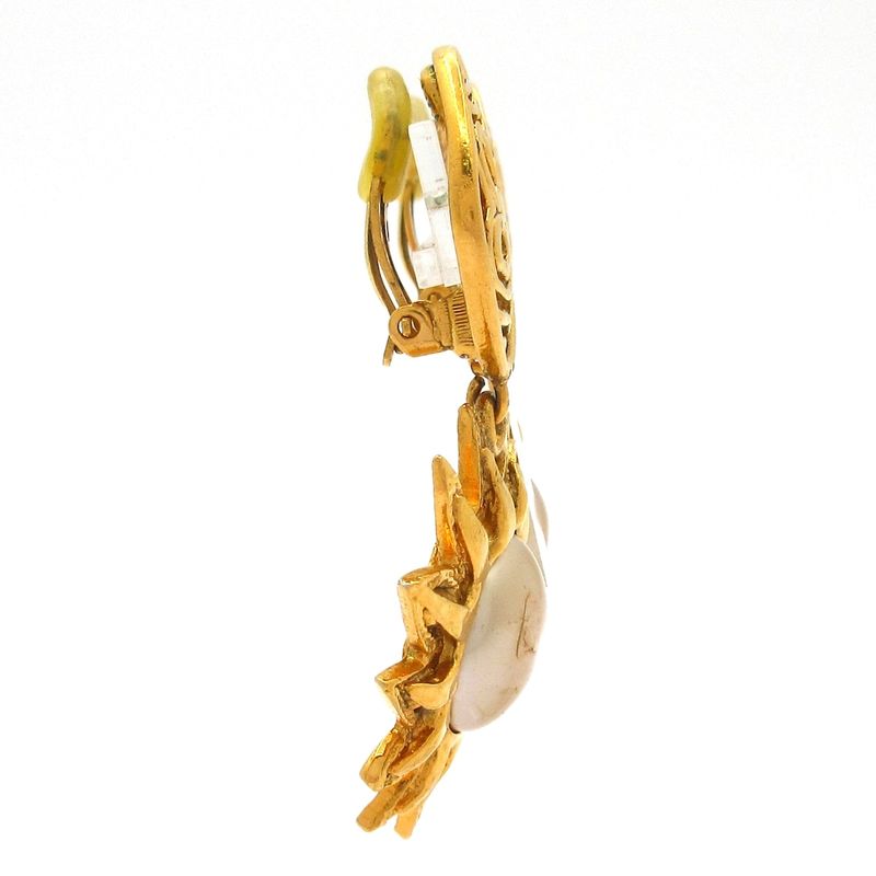 Chanel Earrings - Gold Sun