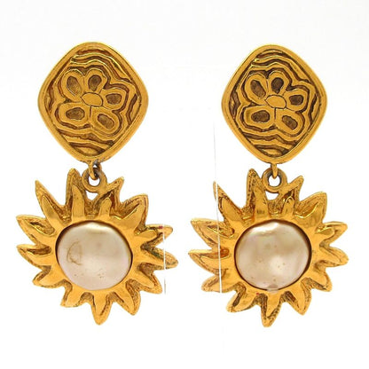 Chanel Earrings - Gold Sun