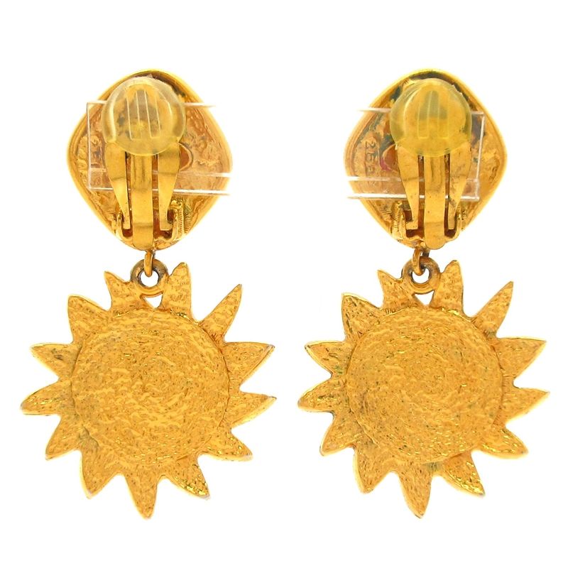 Chanel Earrings - Gold Sun