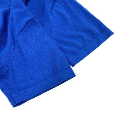 Louis Vuitton Short Sleeved Sweater Size M - Rm212 DB0 Hln84w Blue Crew Neck