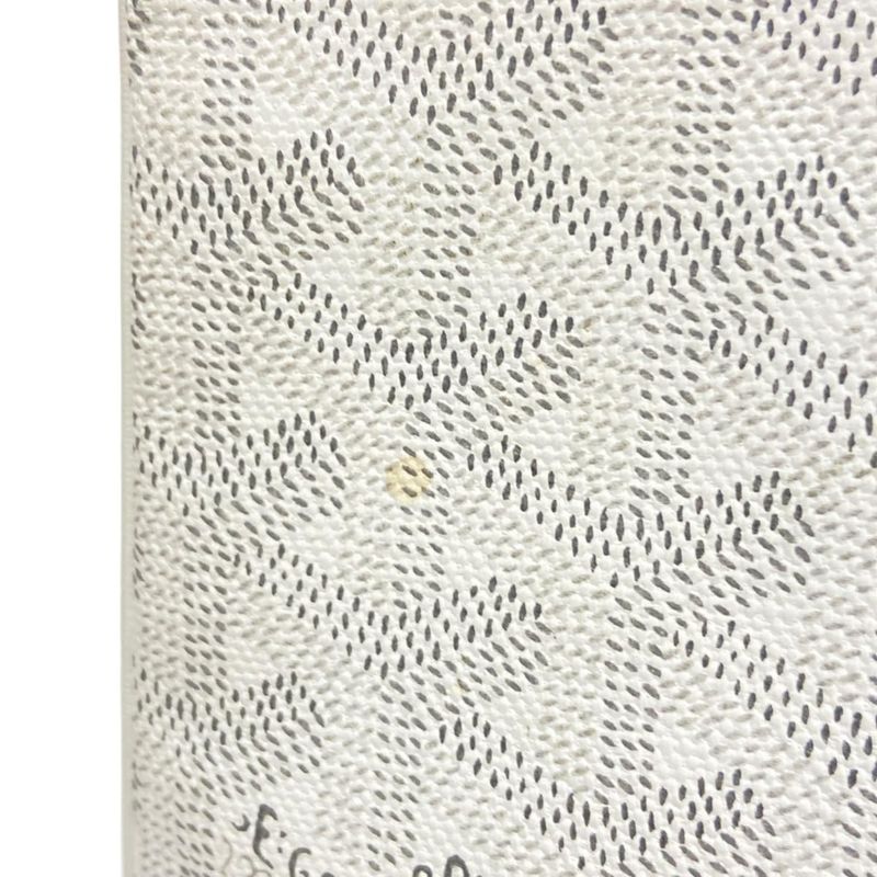 Goyard Senna GM Clutch Bag White