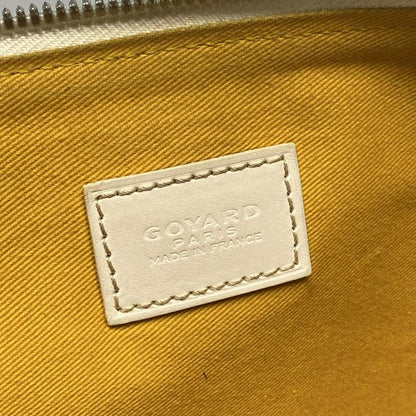 Goyard Senna GM Clutch Bag White