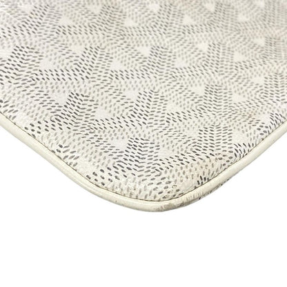 Goyard Senna GM Clutch Bag White