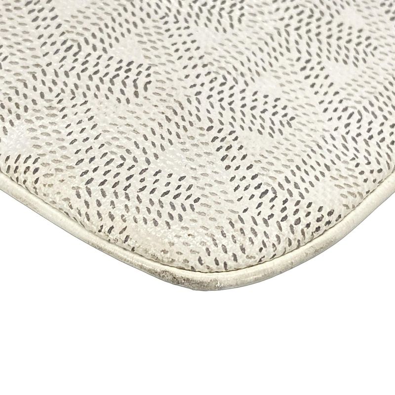 Goyard Senna GM Clutch Bag White