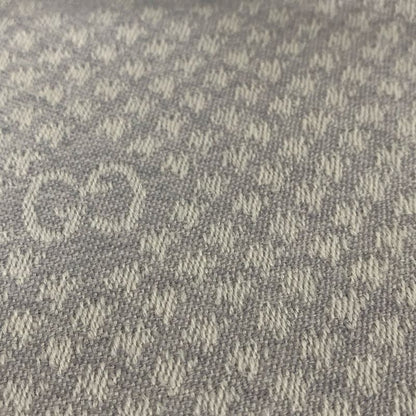 Gucci Stole (shawl) - Gray And White GG Pattern Wool