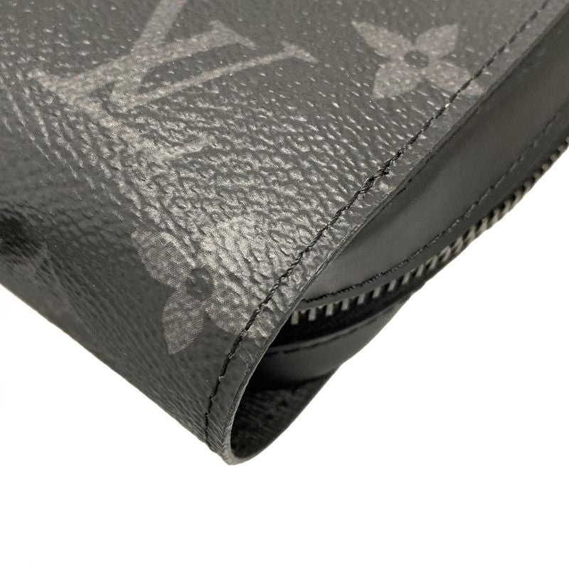 Louis Vuitton Long Wallet Monogram Eclipse Zippy XL In Canvas M61698 Monogram