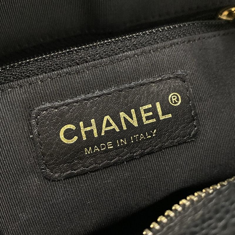 Chanel Handbag Matelasse A20996 Black Mini Boston/gold Hardware
