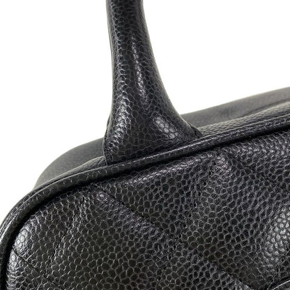 Chanel Handbag Matelasse A20996 Black Mini Boston/gold Hardware