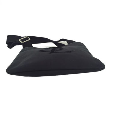 Yvessaint Laurent Rivegauche (ysl) Shoulder Bag - 133163 Black Leather