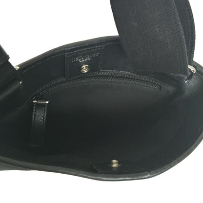 Yvessaint Laurent Rivegauche (ysl) Shoulder Bag - 133163 Black Leather