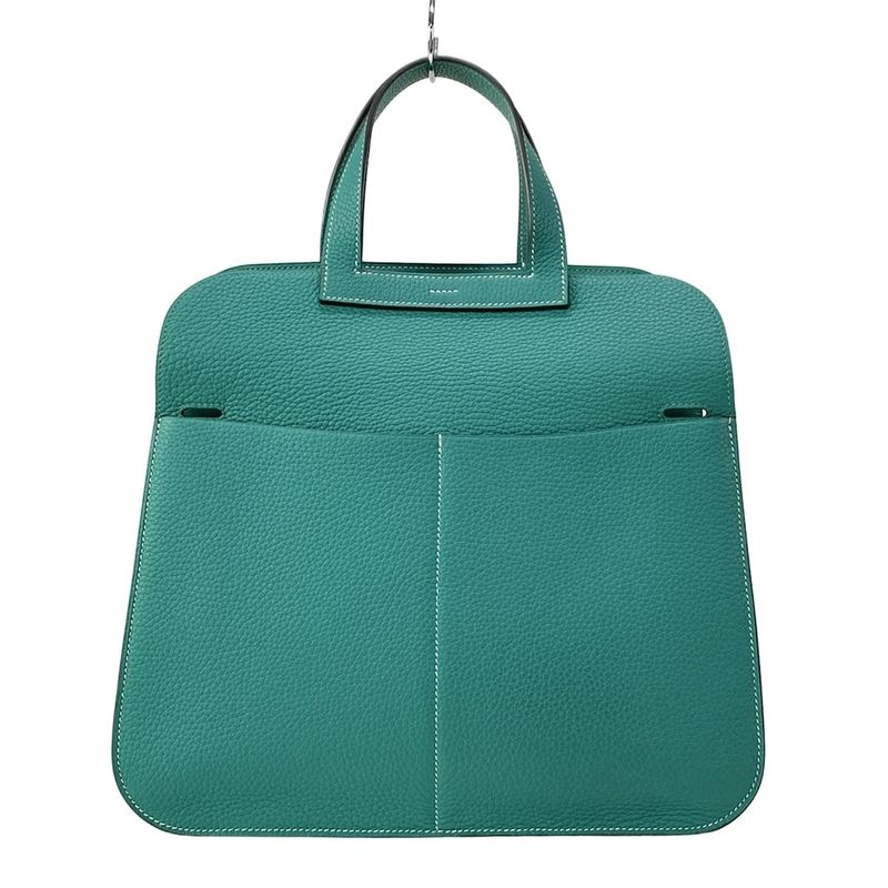 Hermes Handbag Arsan 31 Verre Veronne Silver Hardware