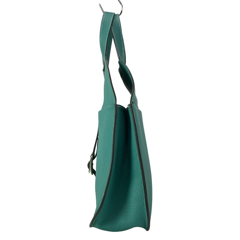 Hermes Handbag Arsan 31 Verre Veronne Silver Hardware