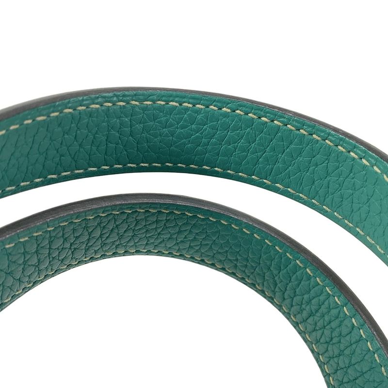 Hermes Handbag Arsan 31 Verre Veronne Silver Hardware