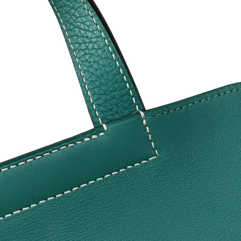 Hermes Handbag Arsan 31 Verre Veronne Silver Hardware