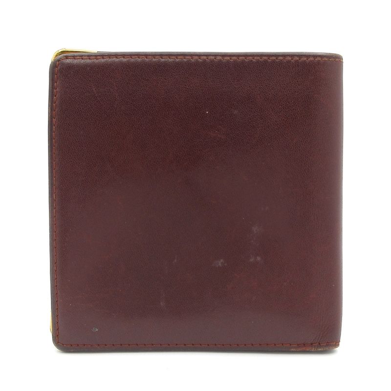 Cartier Bauhinia Leather Wallet Small Model