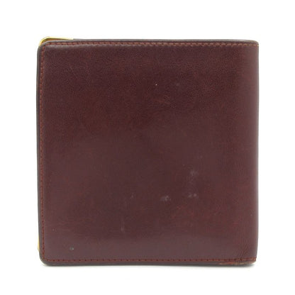Cartier Bauhinia Leather Wallet Small Model