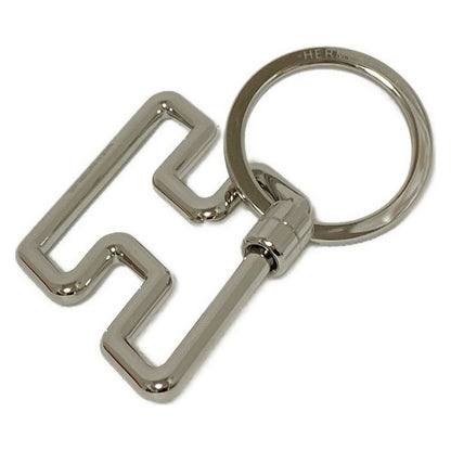 Hermes Key Holder (charm ) H Toe Speed Silver