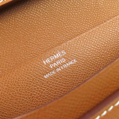 Hermes Bearn Souffle Vaume D'adam Gold Silver Hardware H Logo Long Wallet Long