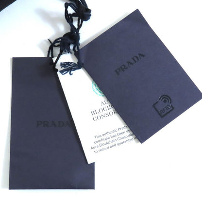 Prada 22AW P254g 98% Virgin Wool Triangle Logo Slacks Pants Black 38 Made In