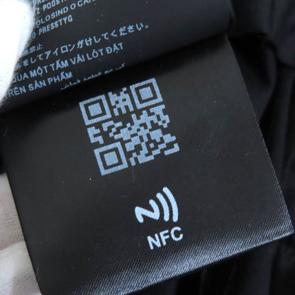 Prada 22AW P254g 98% Virgin Wool Triangle Logo Slacks Pants Black 38 Made In