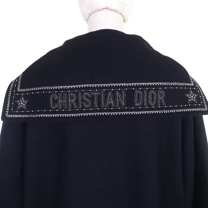 Christian DIOR 25SS 510c80y1116 Wool Rabbit Logo Studded Sailor Collar Jacket