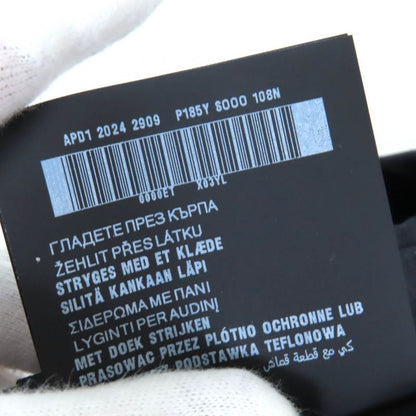 Prada 2024 P185y With Petticoat Metal Ring Wool Gabardine Mini Pleated Skirt