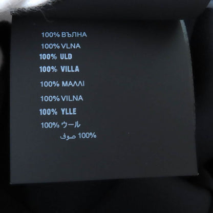 Prada 2024 P185y With Petticoat Metal Ring Wool Gabardine Mini Pleated Skirt