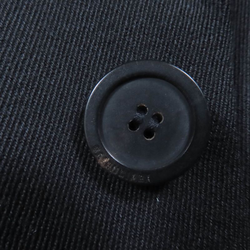Balenciaga 20AW 642191 100% Wool Power Shoulder Pagoda Jacket Black 34 Made In